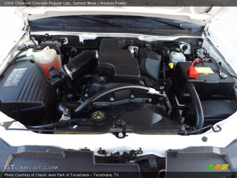 Summit White / Medium Pewter 2006 Chevrolet Colorado Regular Cab