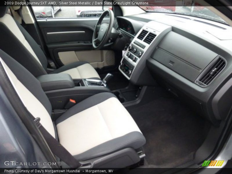  2009 Journey SXT AWD Dark Slate Gray/Light Graystone Interior