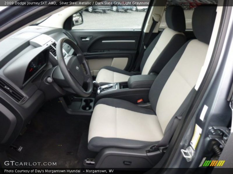 Front Seat of 2009 Journey SXT AWD