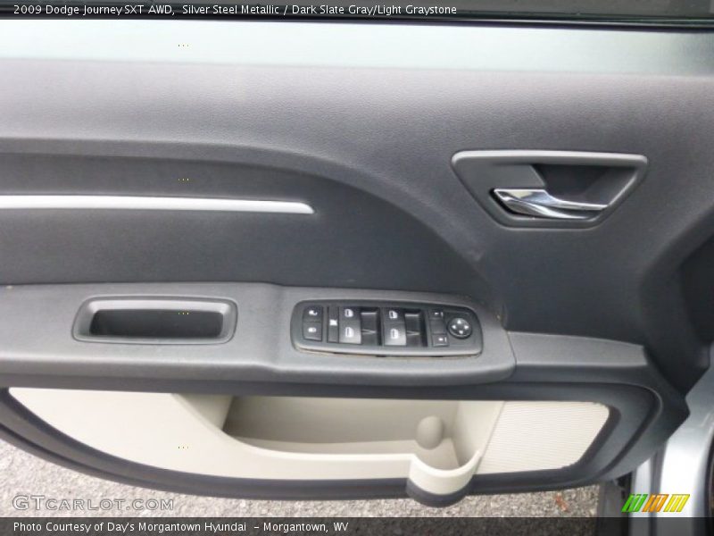 Silver Steel Metallic / Dark Slate Gray/Light Graystone 2009 Dodge Journey SXT AWD