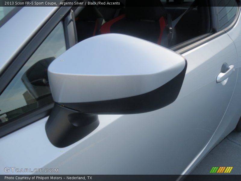 Argento Silver / Black/Red Accents 2013 Scion FR-S Sport Coupe
