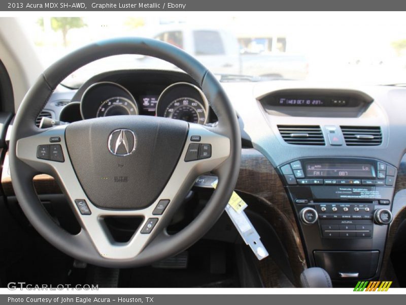 Graphite Luster Metallic / Ebony 2013 Acura MDX SH-AWD