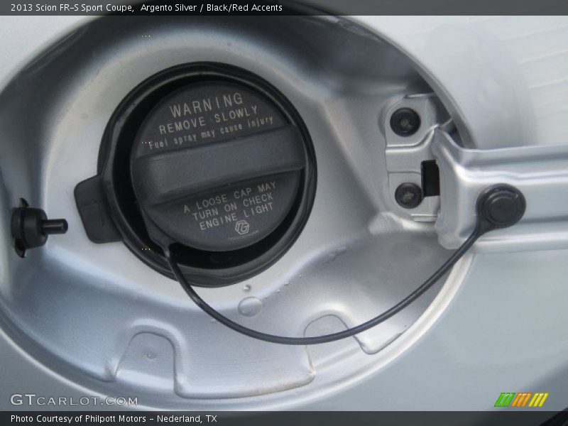 Argento Silver / Black/Red Accents 2013 Scion FR-S Sport Coupe