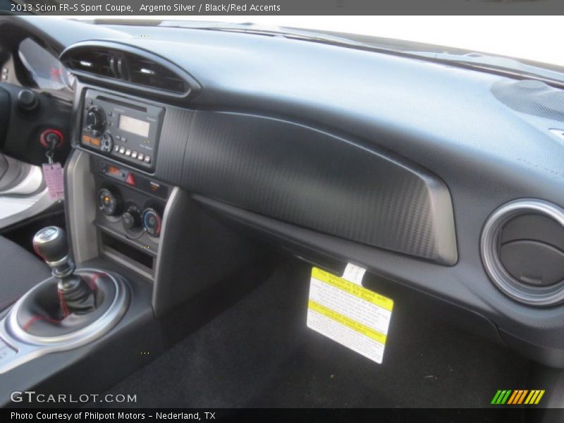 Dashboard of 2013 FR-S Sport Coupe