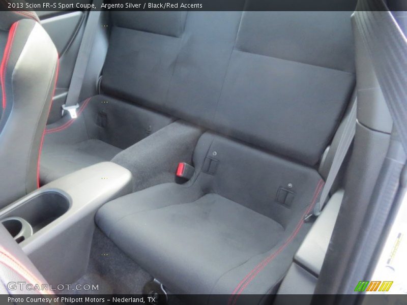 Rear Seat of 2013 FR-S Sport Coupe