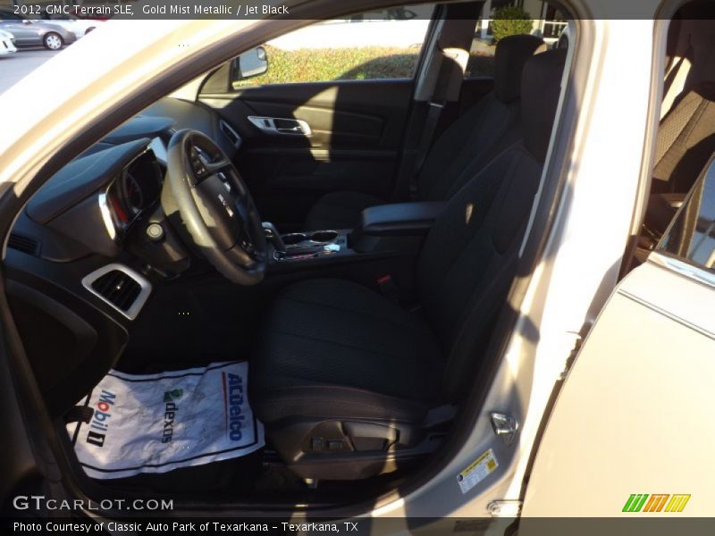 Gold Mist Metallic / Jet Black 2012 GMC Terrain SLE