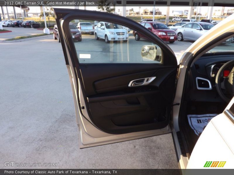 Gold Mist Metallic / Jet Black 2012 GMC Terrain SLE