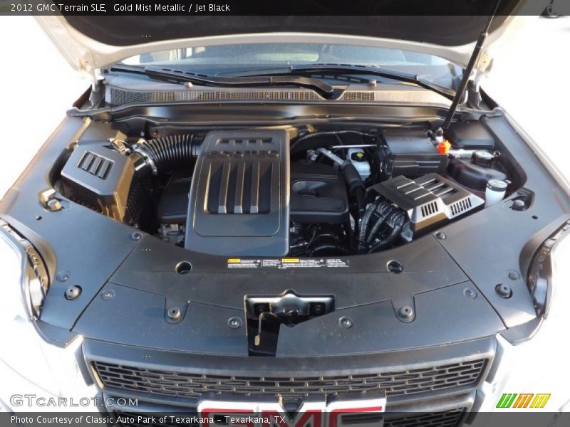 Gold Mist Metallic / Jet Black 2012 GMC Terrain SLE