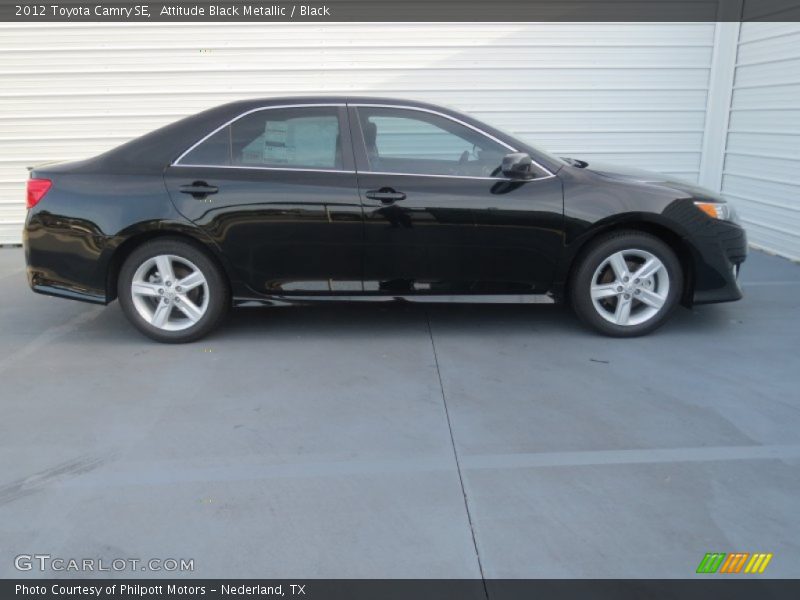 Attitude Black Metallic / Black 2012 Toyota Camry SE