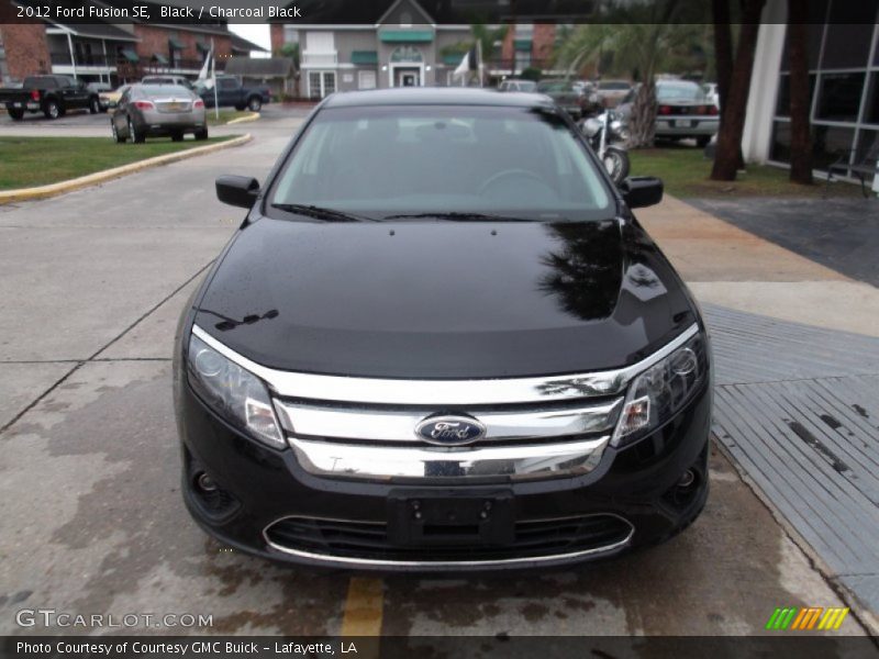 Black / Charcoal Black 2012 Ford Fusion SE