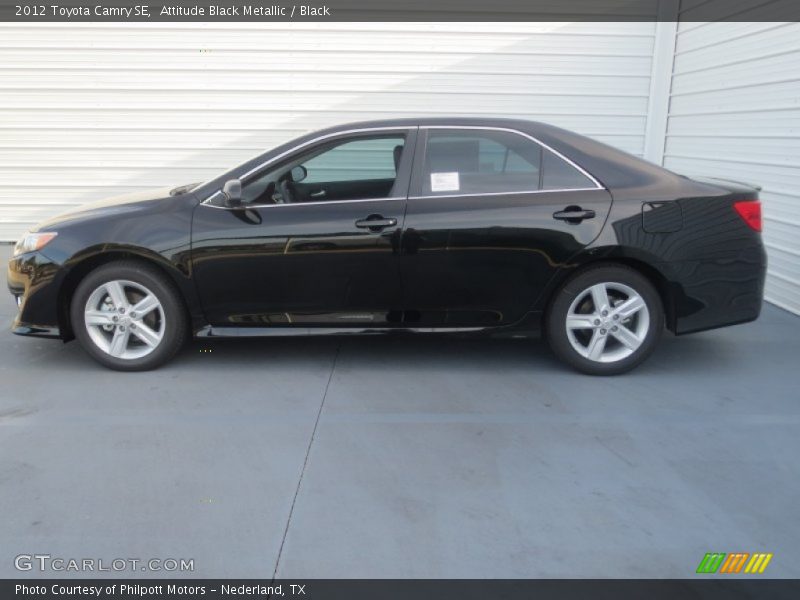 Attitude Black Metallic / Black 2012 Toyota Camry SE