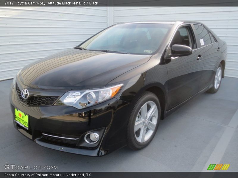 Attitude Black Metallic / Black 2012 Toyota Camry SE