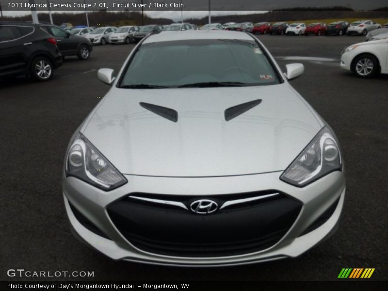 Circuit Silver / Black Cloth 2013 Hyundai Genesis Coupe 2.0T