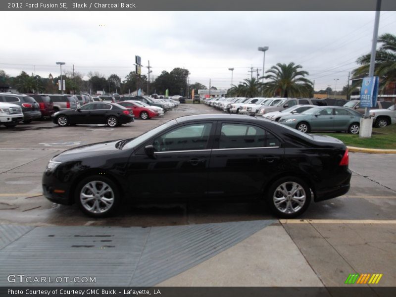 Black / Charcoal Black 2012 Ford Fusion SE