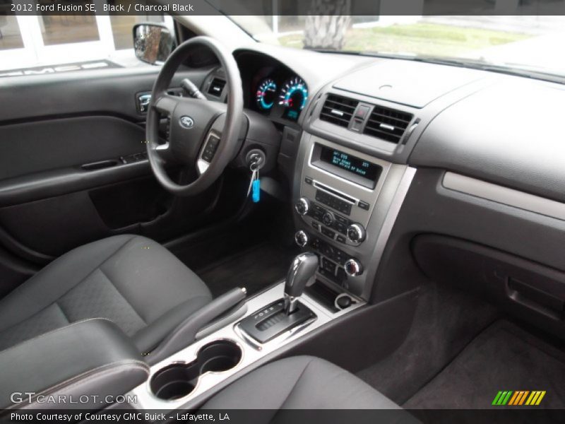 Black / Charcoal Black 2012 Ford Fusion SE