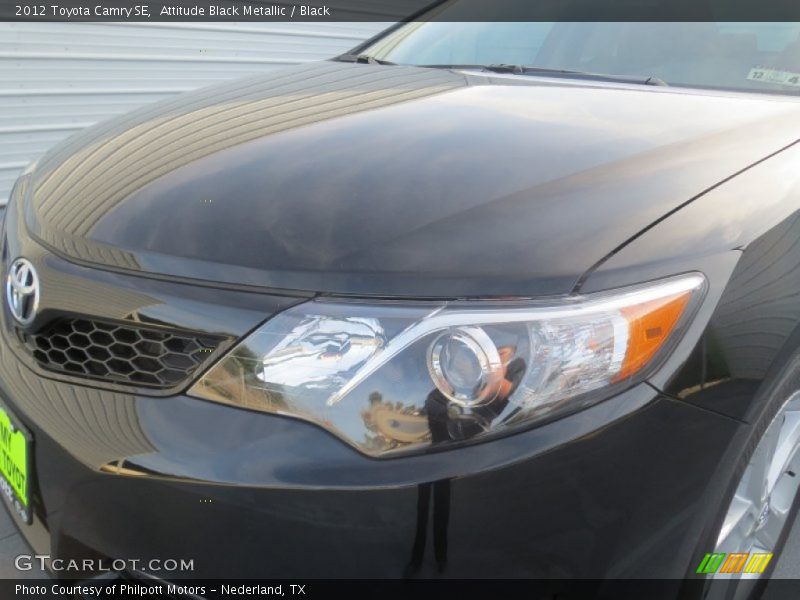 Attitude Black Metallic / Black 2012 Toyota Camry SE