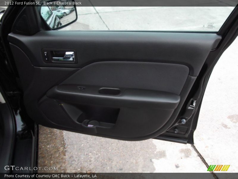 Black / Charcoal Black 2012 Ford Fusion SE