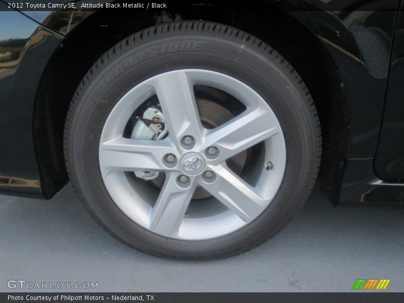 Attitude Black Metallic / Black 2012 Toyota Camry SE