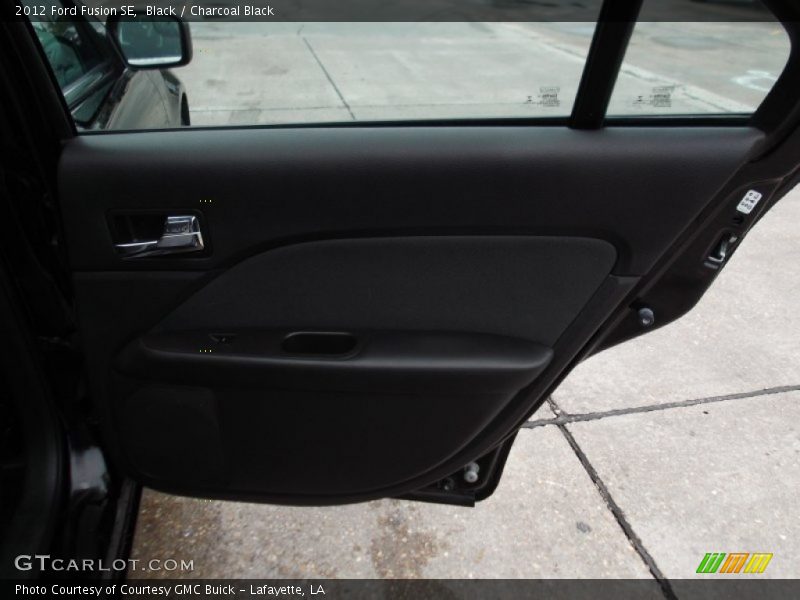Black / Charcoal Black 2012 Ford Fusion SE