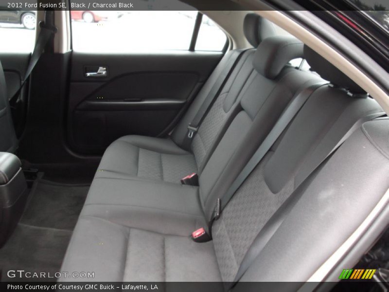 Black / Charcoal Black 2012 Ford Fusion SE