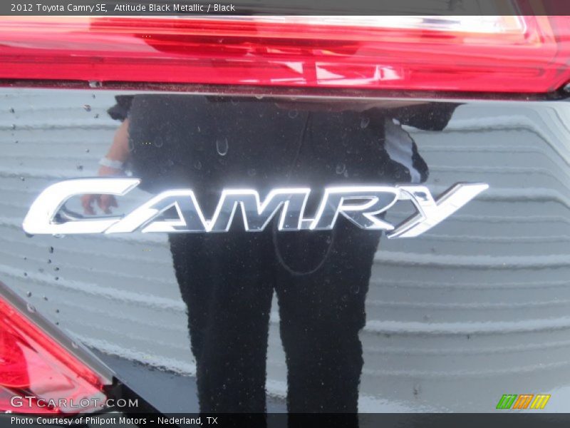 Attitude Black Metallic / Black 2012 Toyota Camry SE
