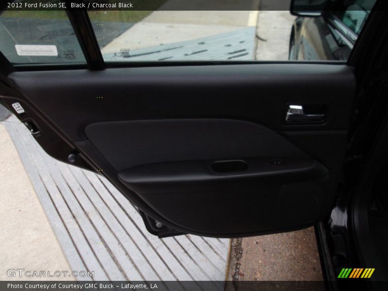 Black / Charcoal Black 2012 Ford Fusion SE