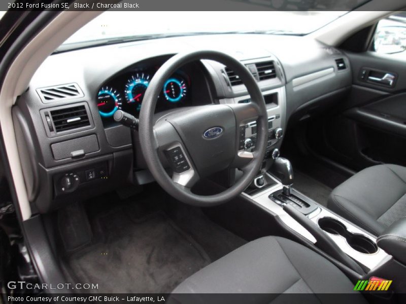 Black / Charcoal Black 2012 Ford Fusion SE
