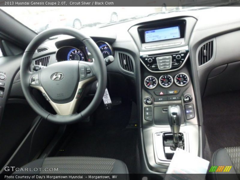 Circuit Silver / Black Cloth 2013 Hyundai Genesis Coupe 2.0T