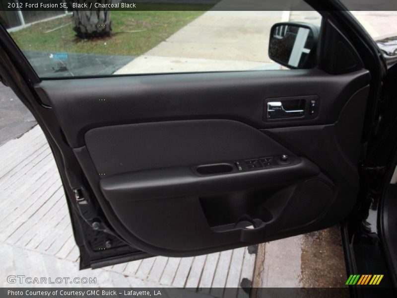 Black / Charcoal Black 2012 Ford Fusion SE