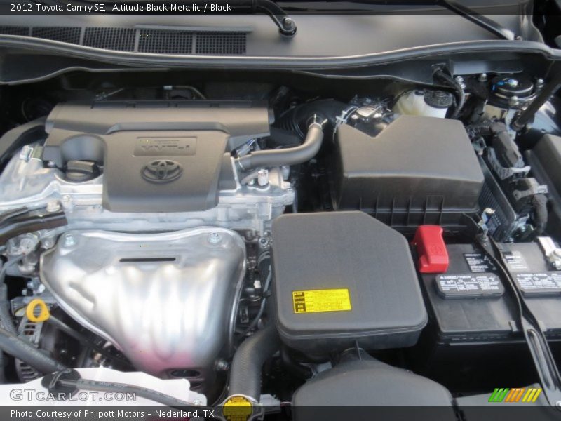 Attitude Black Metallic / Black 2012 Toyota Camry SE