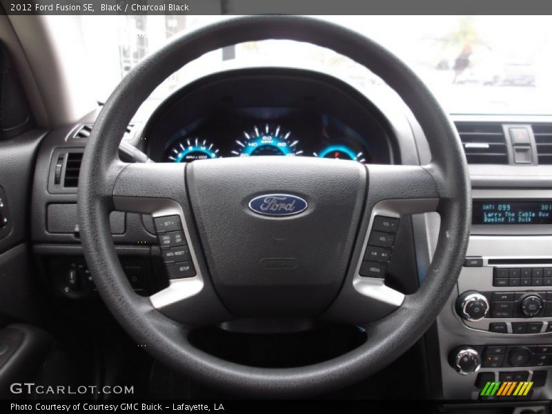 Black / Charcoal Black 2012 Ford Fusion SE