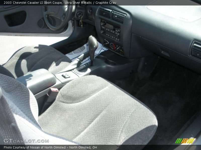 Ultra Silver Metallic / Graphite Gray 2003 Chevrolet Cavalier LS Sport Coupe