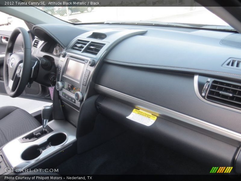 Attitude Black Metallic / Black 2012 Toyota Camry SE