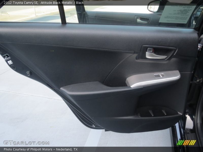 Attitude Black Metallic / Black 2012 Toyota Camry SE