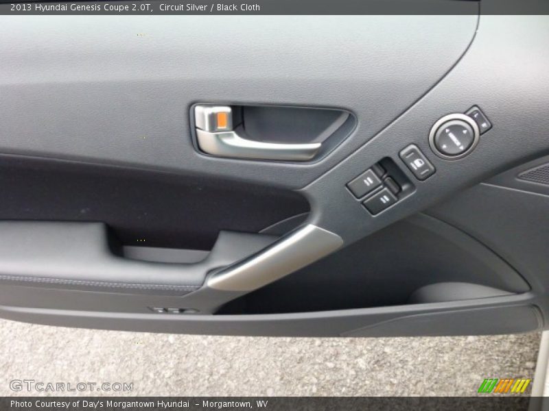 Circuit Silver / Black Cloth 2013 Hyundai Genesis Coupe 2.0T