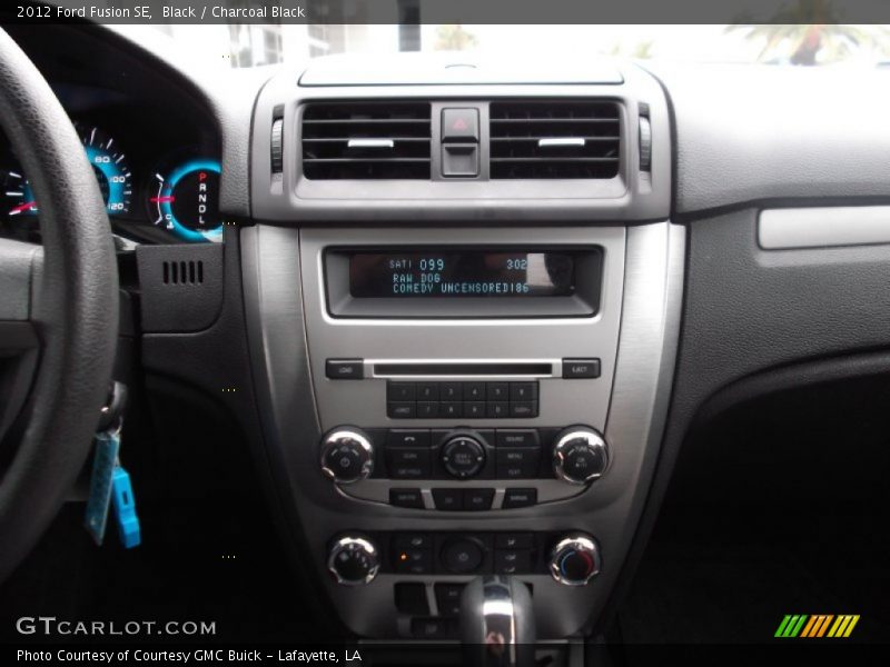 Black / Charcoal Black 2012 Ford Fusion SE