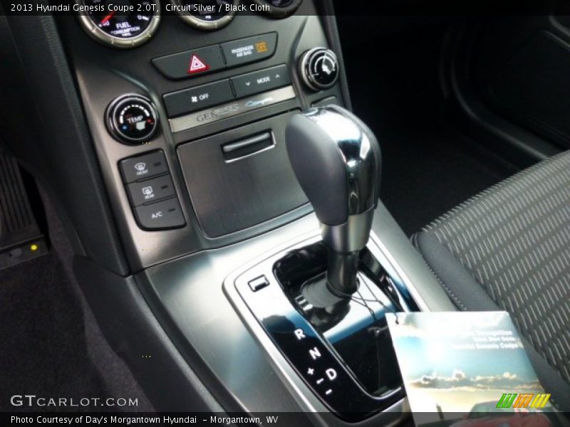  2013 Genesis Coupe 2.0T 8 Speed SHIFTRONIC Automatic Shifter