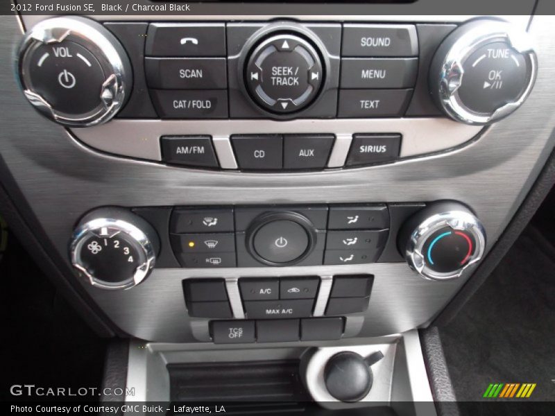 Black / Charcoal Black 2012 Ford Fusion SE