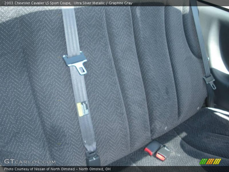Ultra Silver Metallic / Graphite Gray 2003 Chevrolet Cavalier LS Sport Coupe