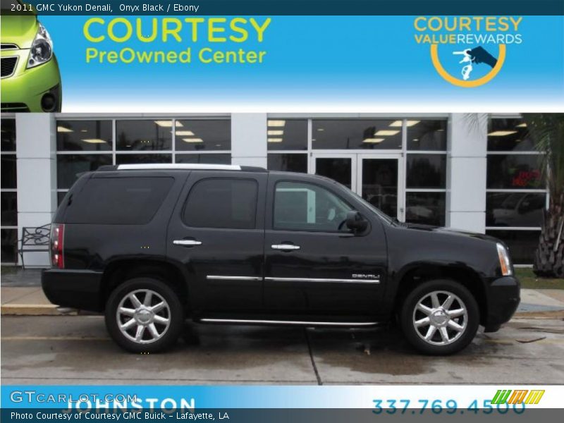 Onyx Black / Ebony 2011 GMC Yukon Denali