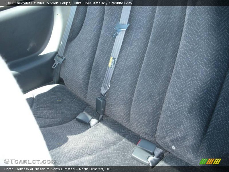Ultra Silver Metallic / Graphite Gray 2003 Chevrolet Cavalier LS Sport Coupe
