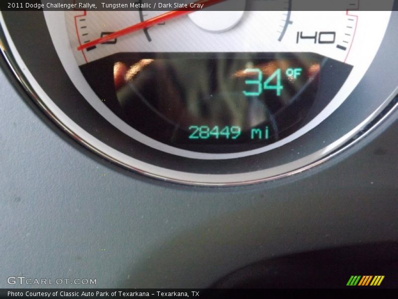 Tungsten Metallic / Dark Slate Gray 2011 Dodge Challenger Rallye