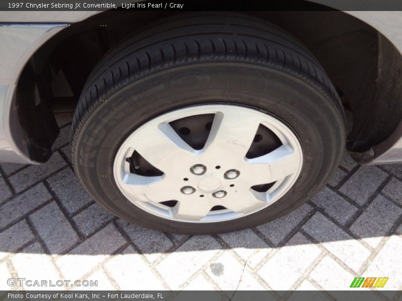 Light Iris Pearl / Gray 1997 Chrysler Sebring JX Convertible