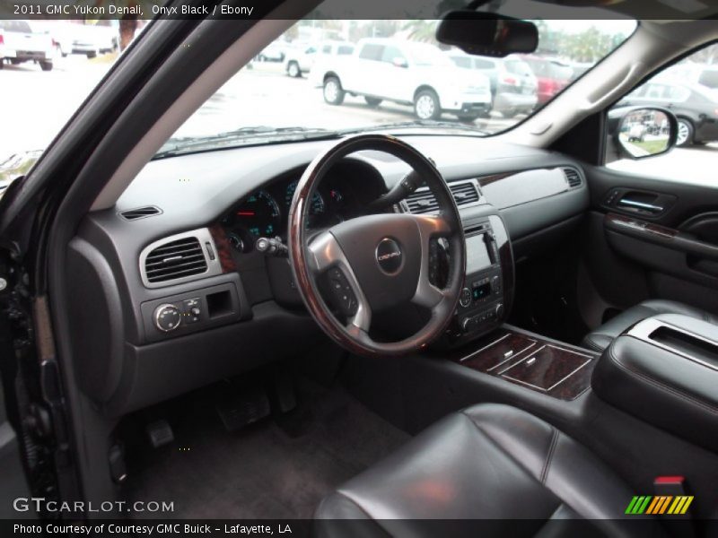 Onyx Black / Ebony 2011 GMC Yukon Denali