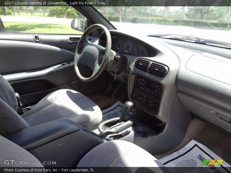 Light Iris Pearl / Gray 1997 Chrysler Sebring JX Convertible