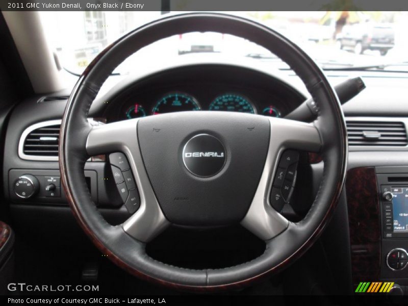 Onyx Black / Ebony 2011 GMC Yukon Denali