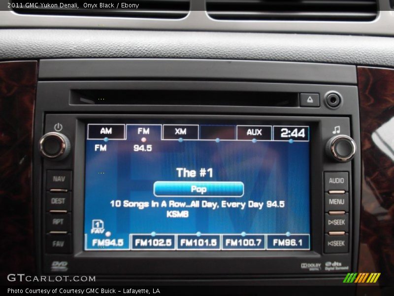 Onyx Black / Ebony 2011 GMC Yukon Denali