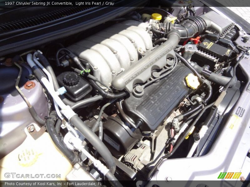  1997 Sebring JX Convertible Engine - 2.5 Liter SOHC 24-Valve V6