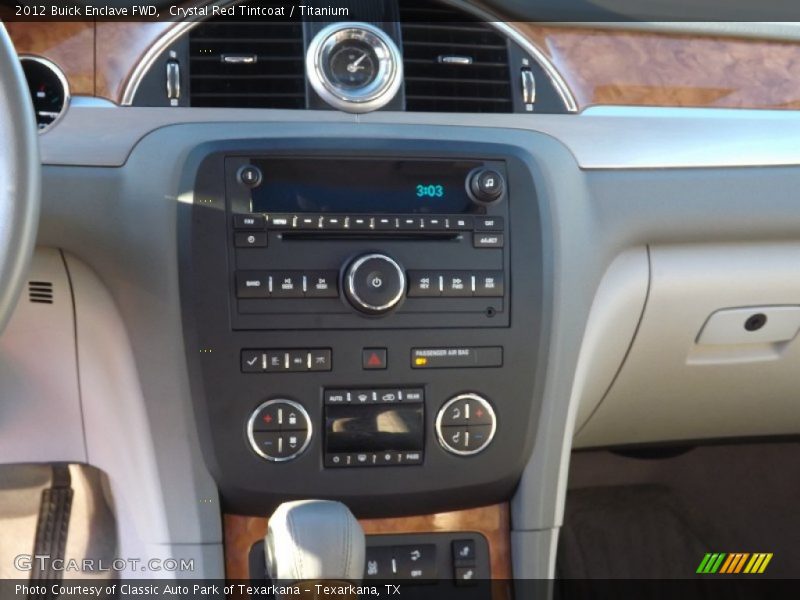 Crystal Red Tintcoat / Titanium 2012 Buick Enclave FWD