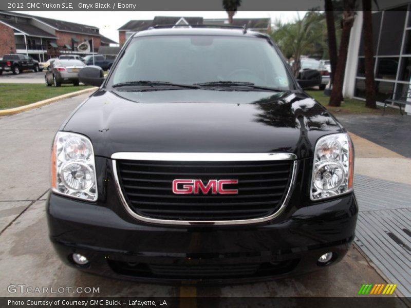 Onyx Black / Ebony 2012 GMC Yukon SLE